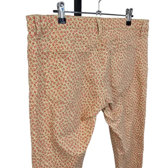 Ralph Lauren Denim & Supply Womens Floral Jeans Zip Bottom Size 32 - Picture 2 of 7